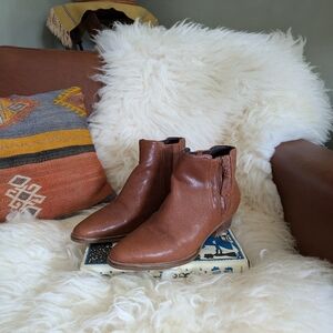 Cole Haan - Leather Ankle Boots